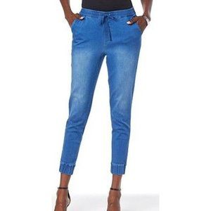 G by Giuliana G-Soft Denim Pull-On Jogger 783-465 Mid Wash Medium